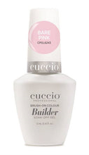 Load image into Gallery viewer, Cuccio Professional Brush-On Gel Colour Builder Soak-Off Bare Pink Gel 13 ml