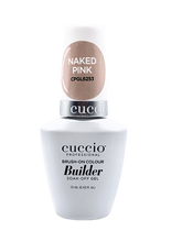Загрузить изображение в средство просмотра галереи, Cuccio Professional Brush-On Gel Colour Builder Soak-Off Naked Pink Gel 13 ml