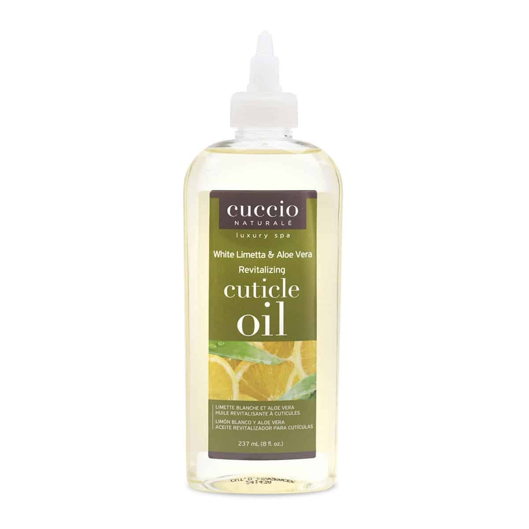 Cuccio Naturale Revitalizing Cuticle Oil Limetta and Aloe Vera 8 oz.