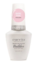 Load image into Gallery viewer, Cuccio Professional Brush-On Gel Colour Builder Soak-Off Bare Pink  Gel 13 ml
