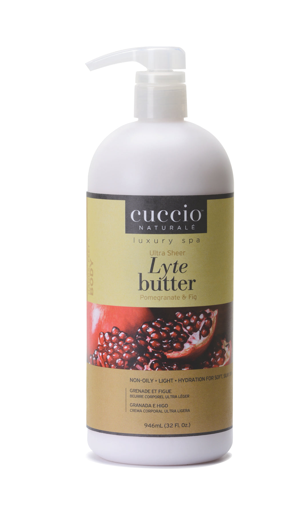 Cuccio Naturale Ultra Sheer Lyte Butter Pomegranate & Fig 32 fl.oz