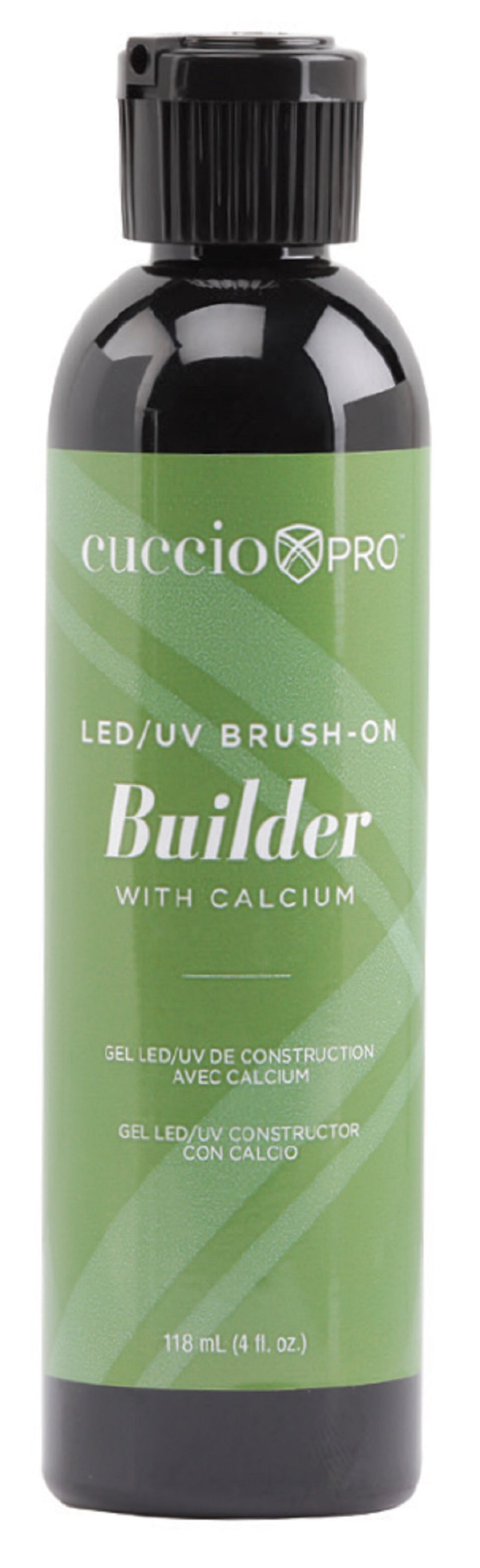 Cuccio LED/UV Brush On Builder Gel Clear with Calcium 4 oz.