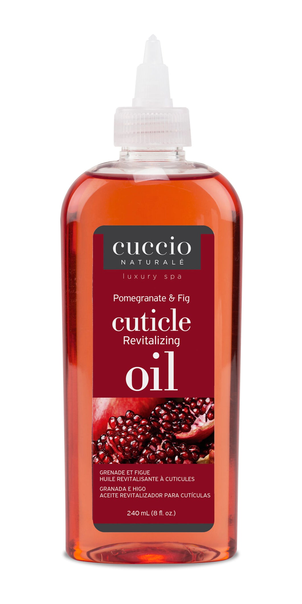 Cuccio Naturale Revitalizing  Cuticle Oil Pomegranate & Fig  8 oz.