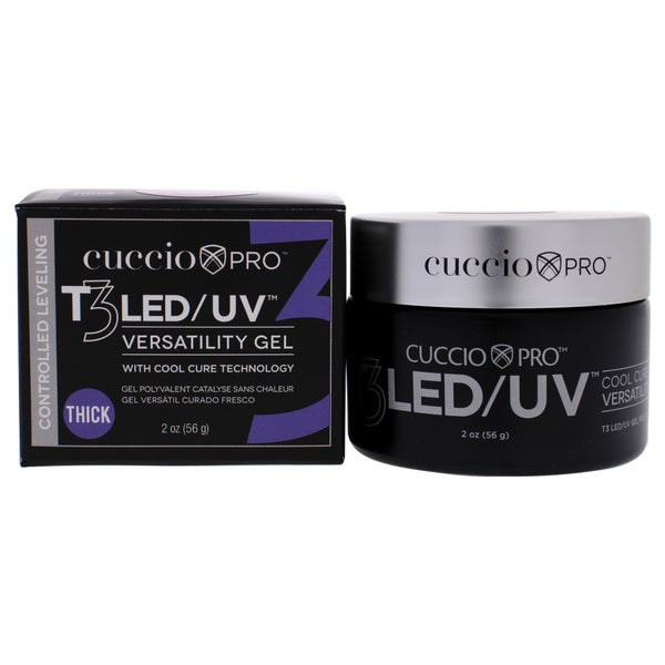 Cuccio T3 LED UV Versatility Controlled Leveling Clear  Gel  2oz