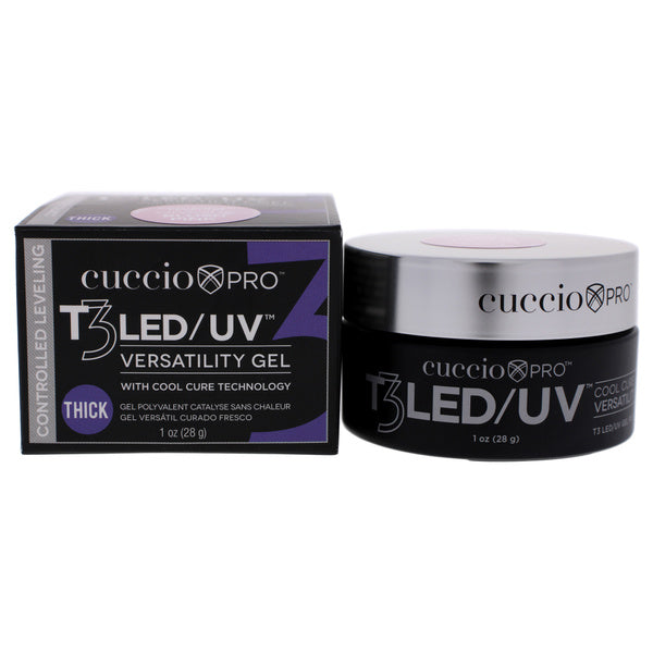 Cuccio T3 LED UV Versatility Controlled Leveling PINK Gel 2oz