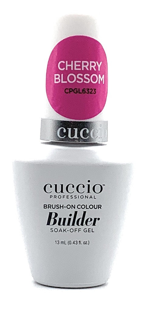 Cuccio Professional Brush-On Gel Colour Builder Soak-Off Cherry Blossom Gel 13 ml