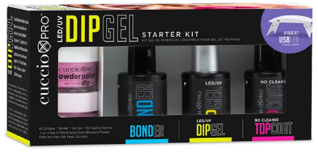 Cuccio Pro LED UV Dip Gel Starter Kit