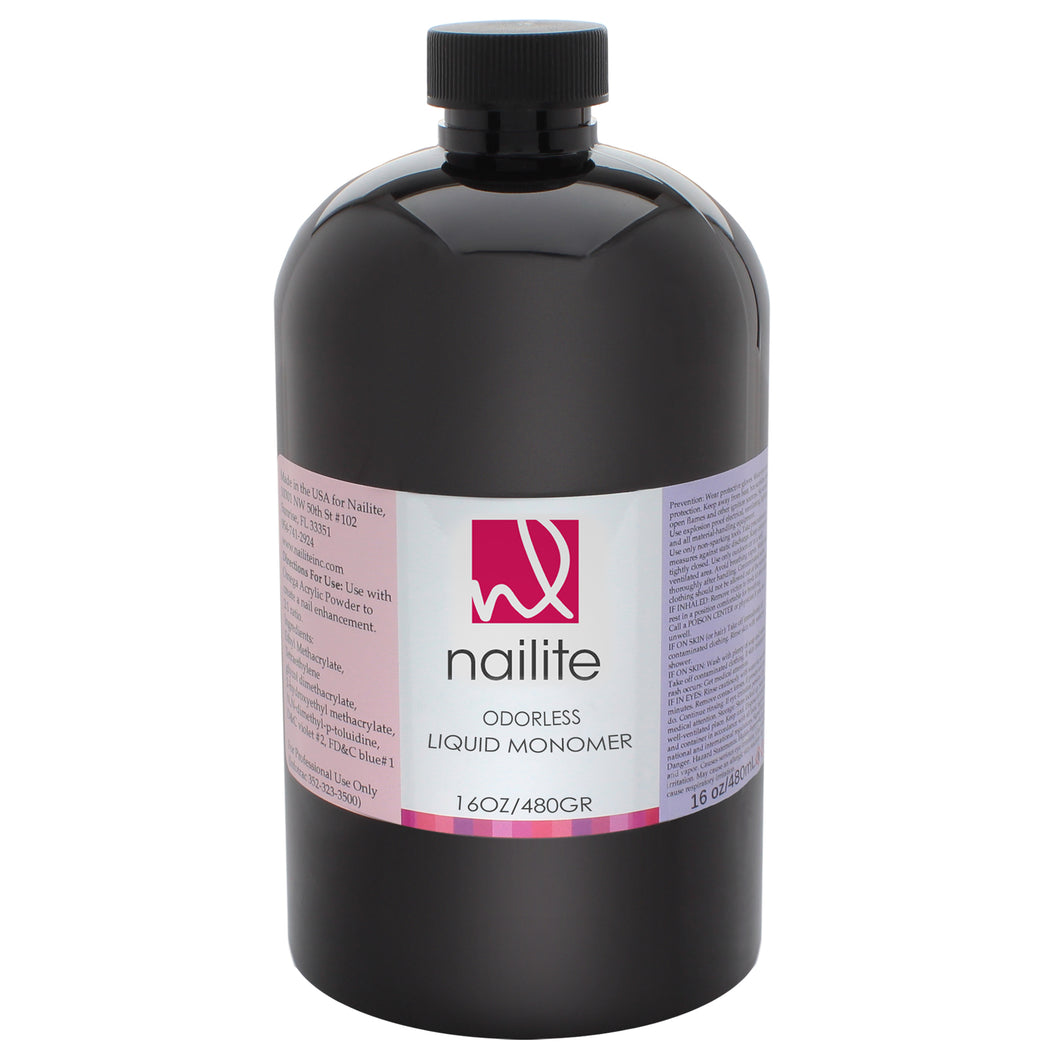 Nailite Odorless Liquid Monomer 16 oz